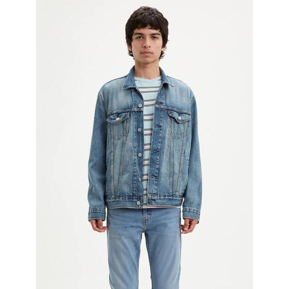 Levi's Mens Trucker Jacket Size L - Picture 4 of 7